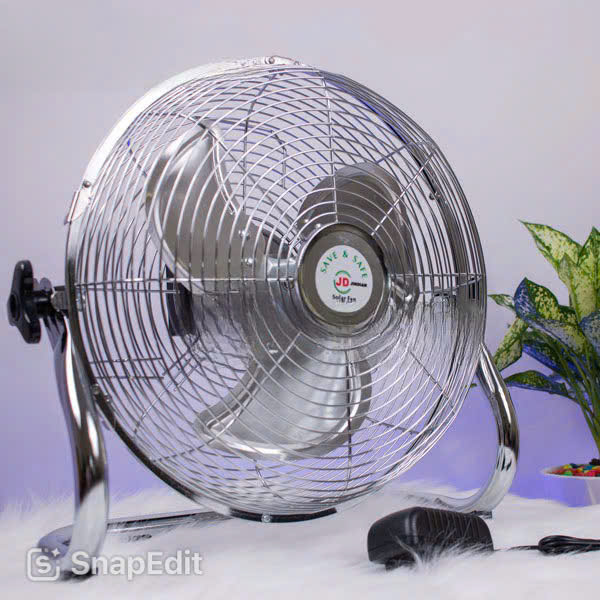 Quạt năng lượng mặt trời chân quỳ cao cấp JD-S8800 [Pin Mono]